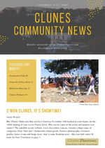 November 2022 Clunes Newsletter - Download NOW
