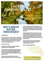 September 2023 Clunes Newsletter - Download NOW